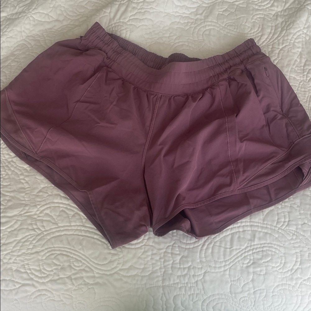 Lululemon Women's 10 Tall Mauve Shorts